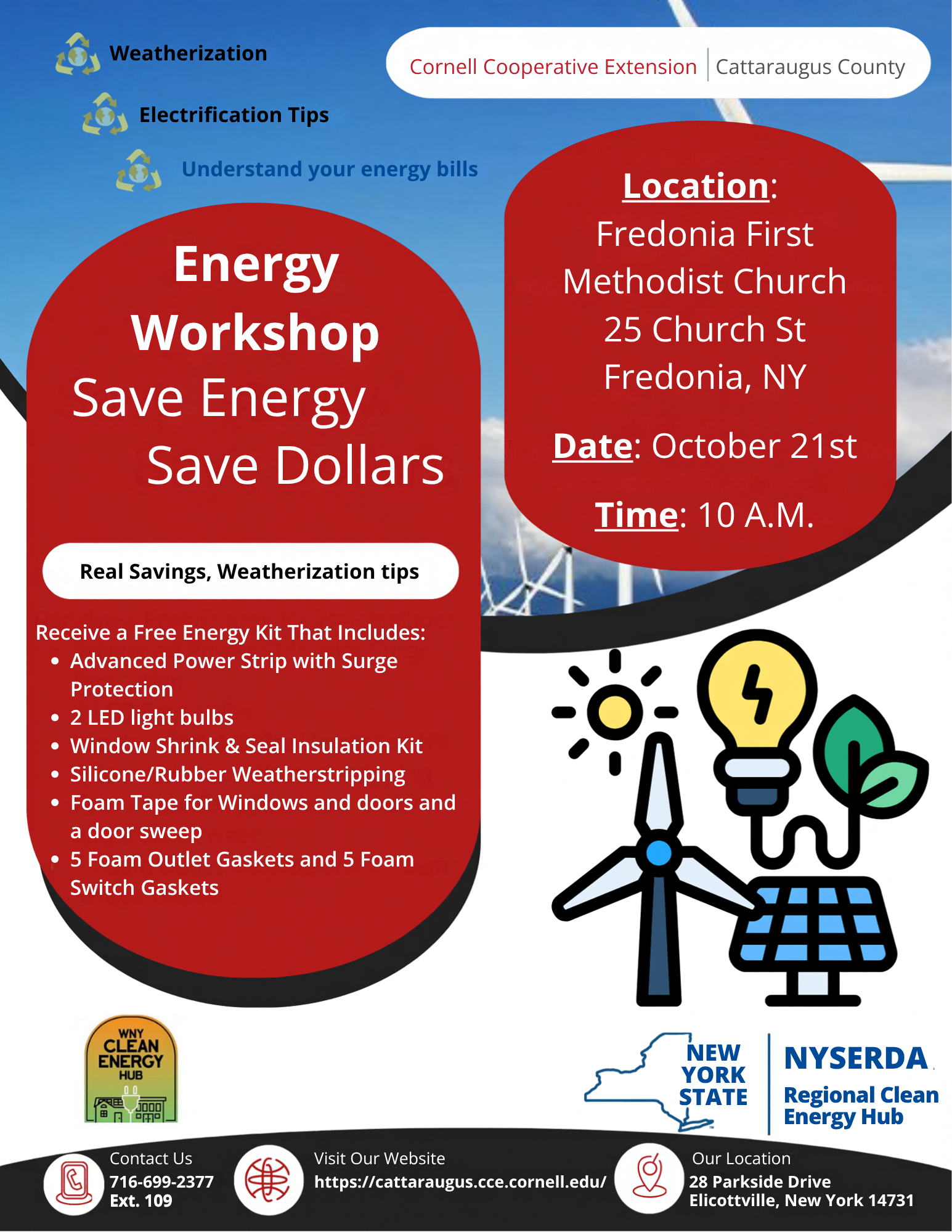 Fredonia Energy Event Flier