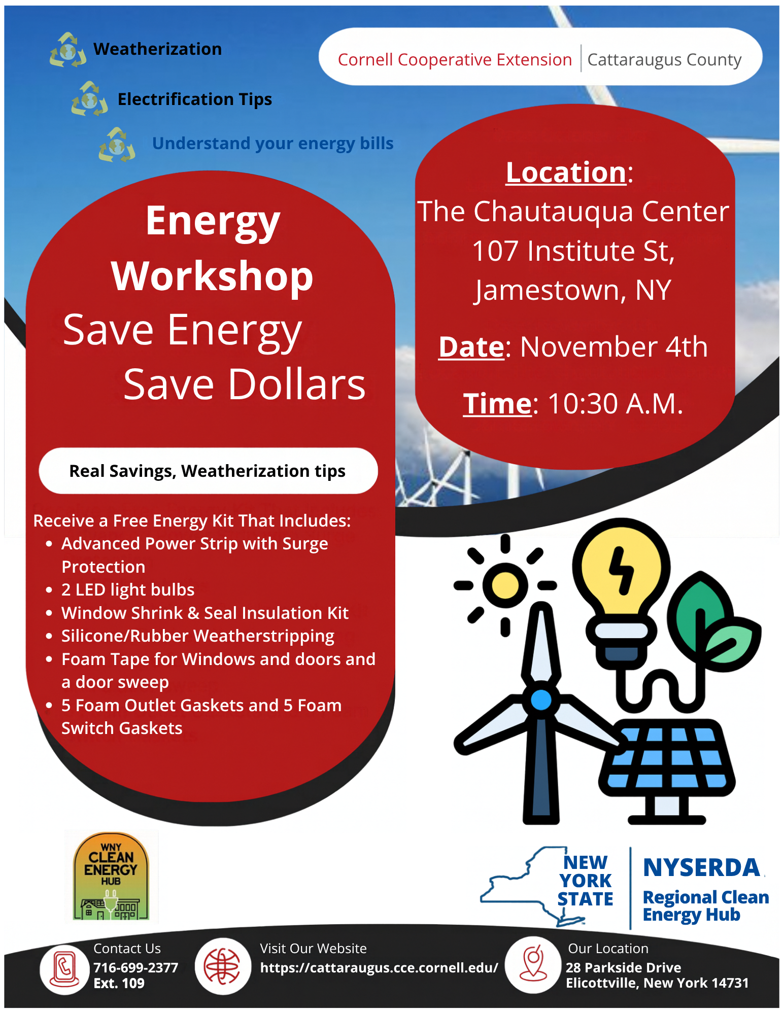 Energy Event Flier