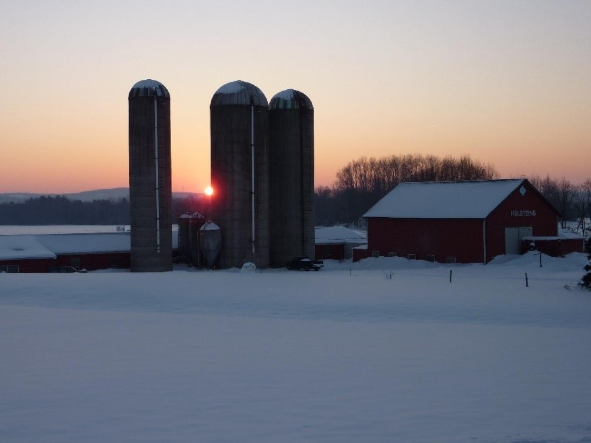 Pictured is a farm in Chautauqua County
