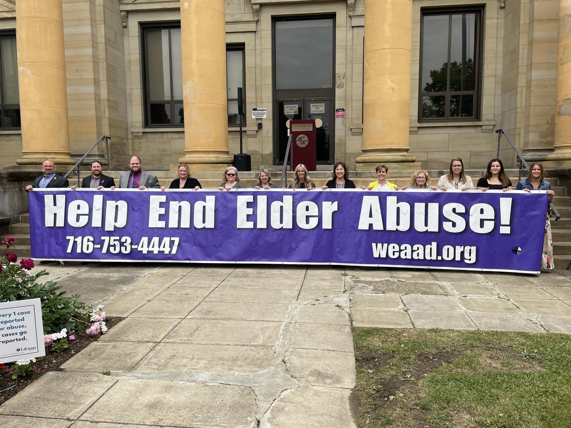 Elder Abuse Awareness Rally Held In Mayville, NY