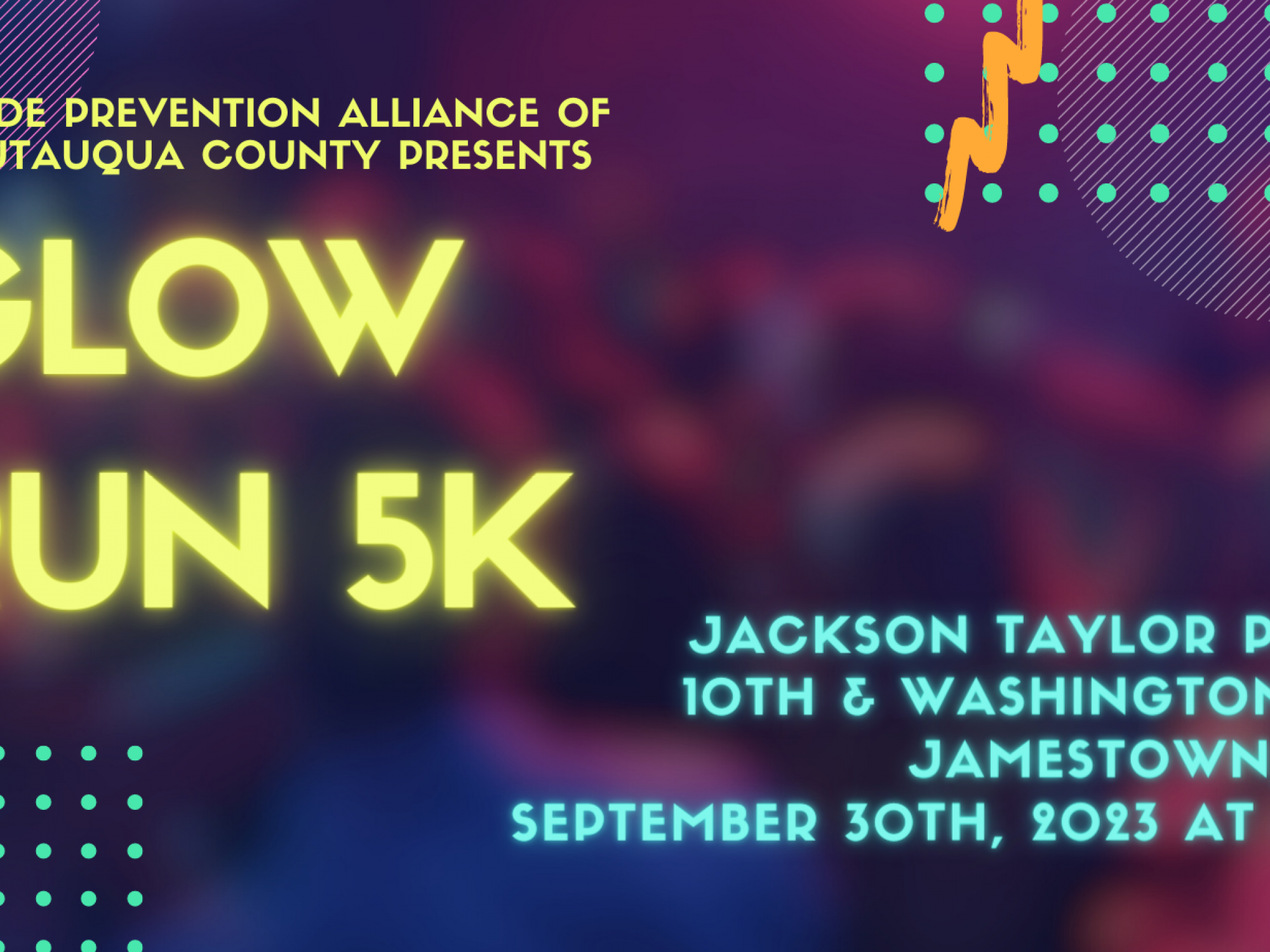 New Date And Location Announced For Rescheduled Glow Your Mind 5k Run/Walk