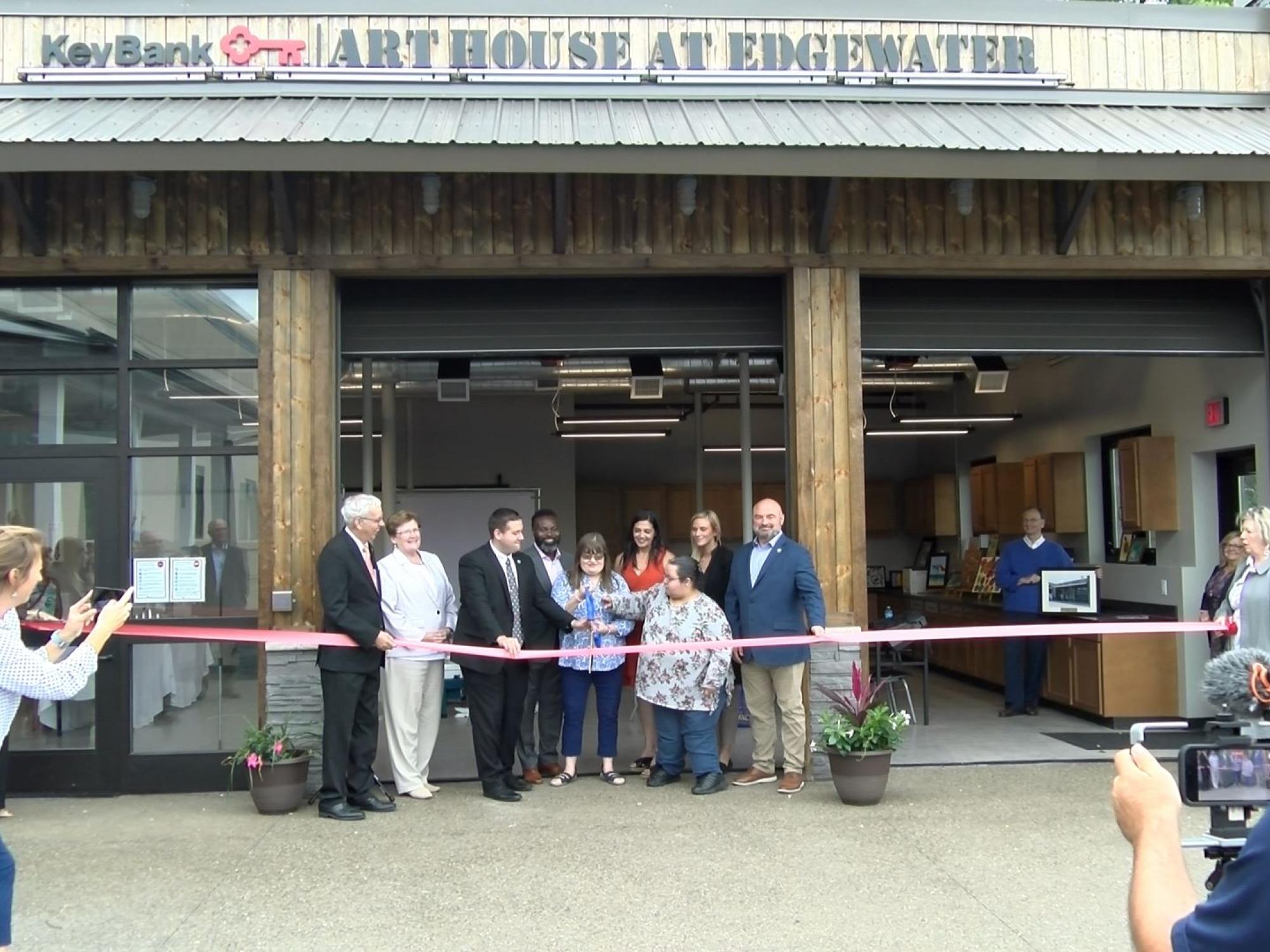 KeyBank Art House at Edgewater Grand Opening