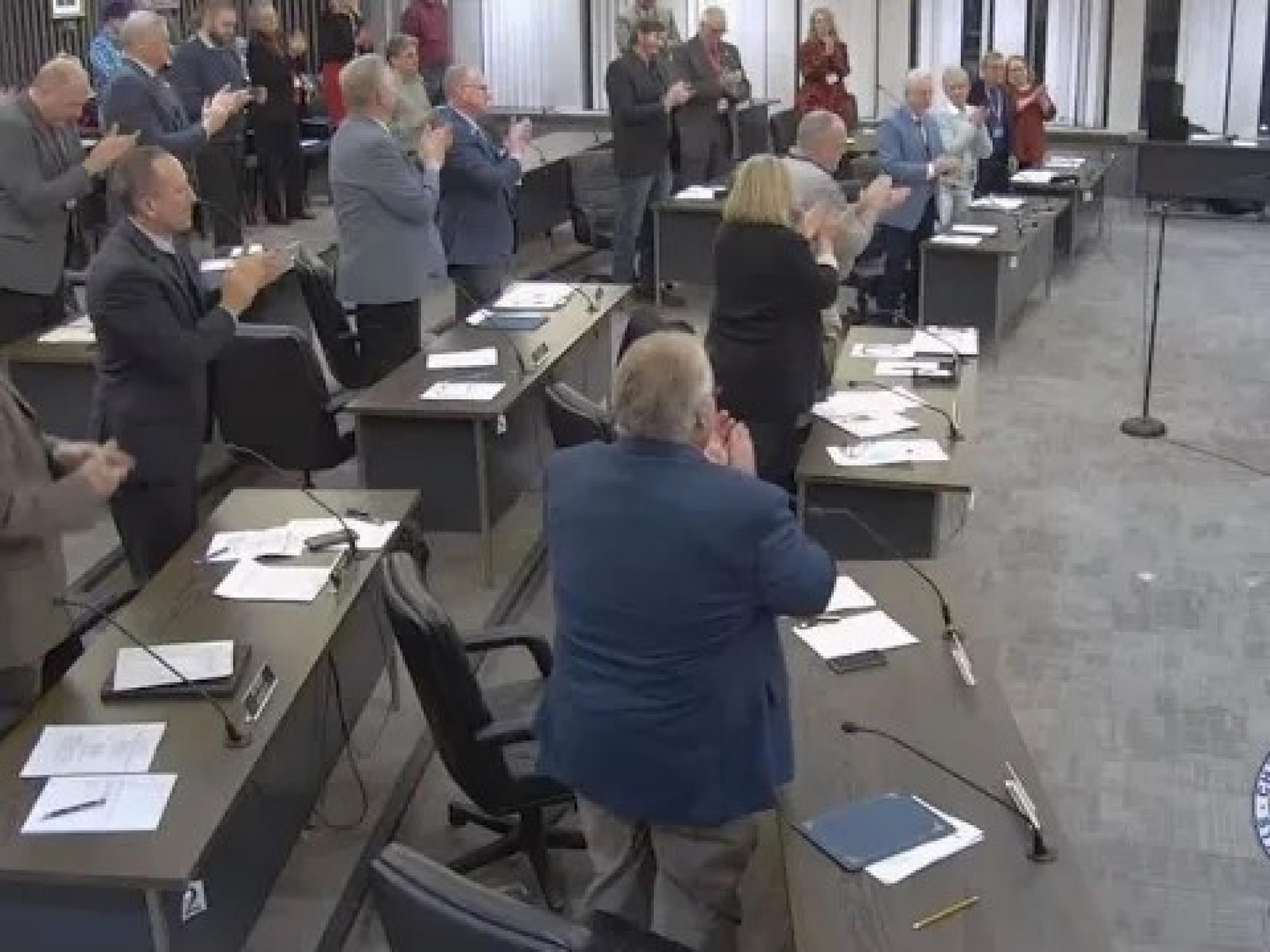 VIDEO: Outgoing Legislators Honored