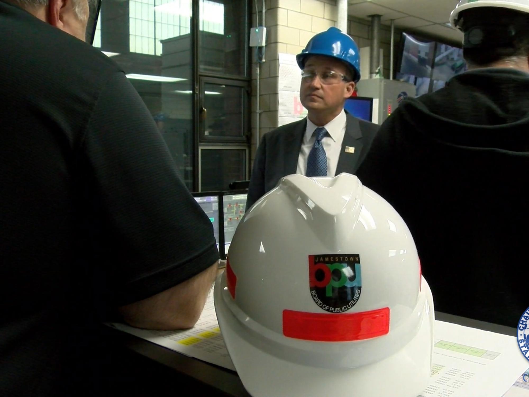 VIDEO: Congressman Langworthy, Executive Wendel, Tour the Jamestown BPU Power Plant