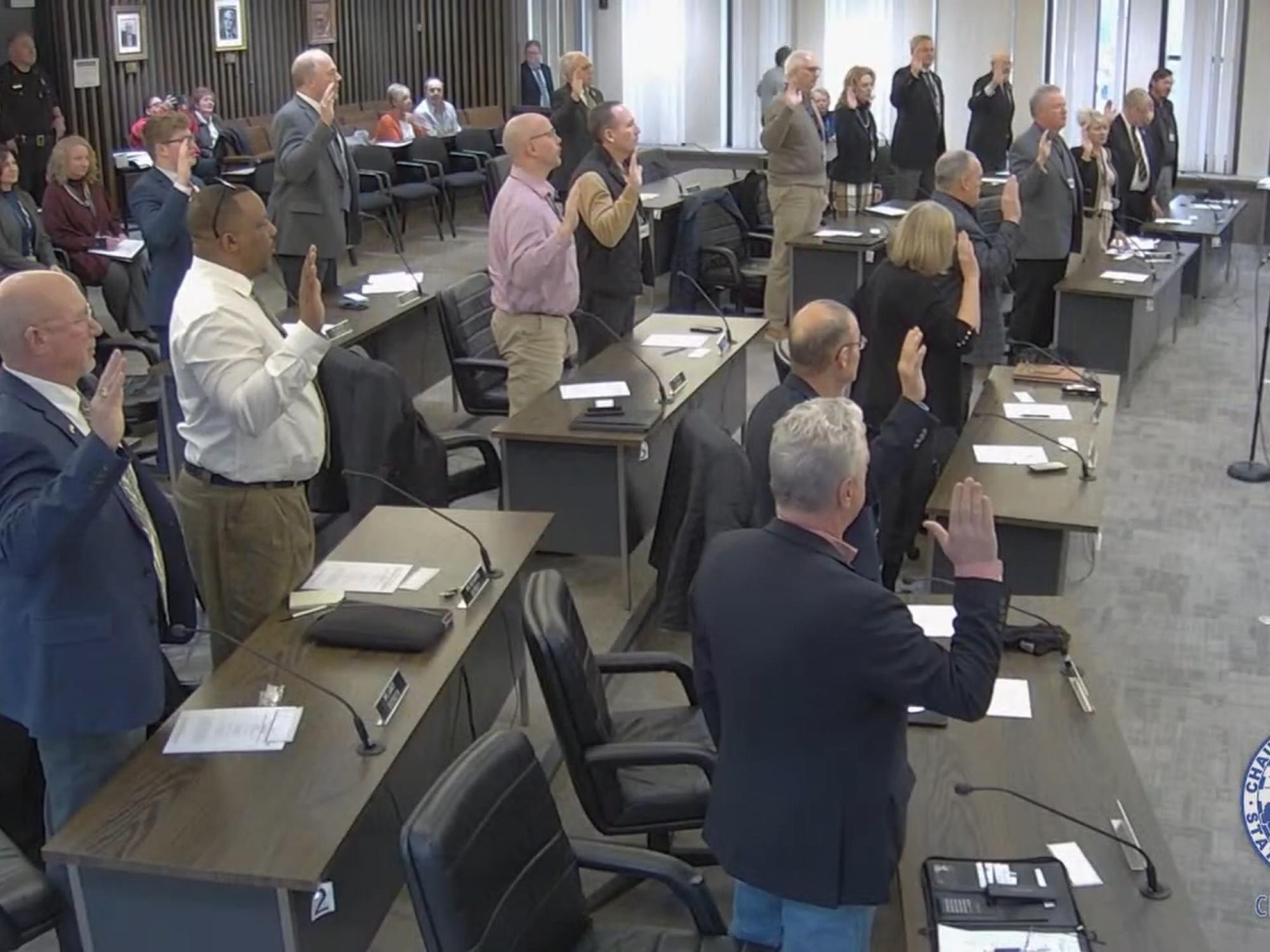 2024 Chautauqua County Legislature Sworn-In