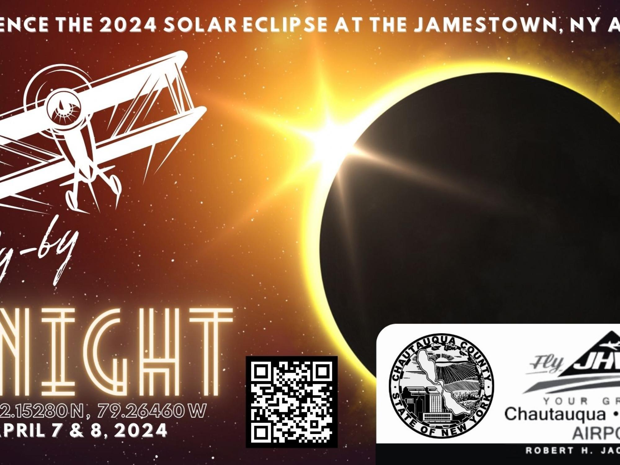 Chautauqua County-Jamestown Airport Set to Host a Sky-High Eclipse Viewing Extravaganza