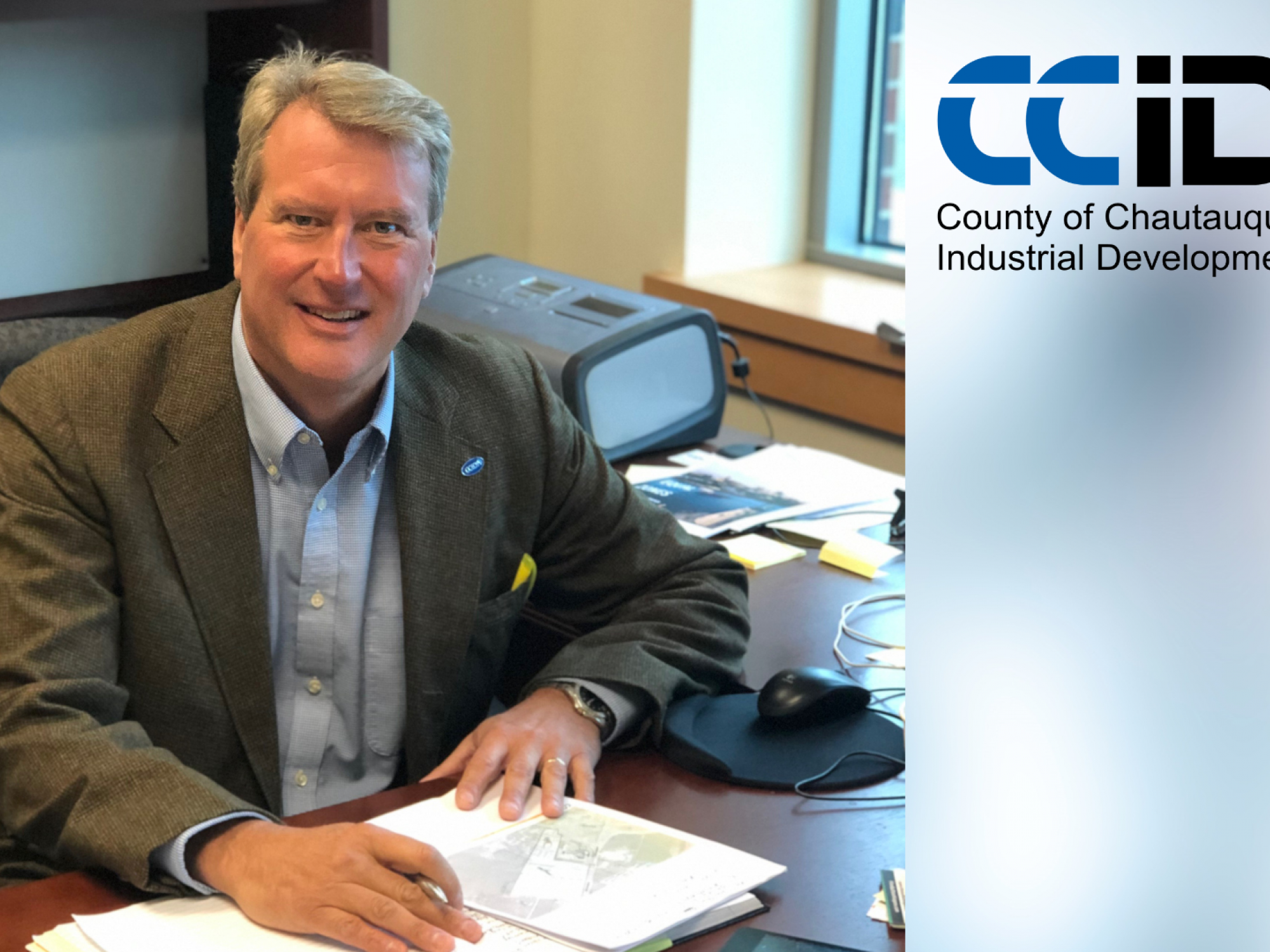 Mark Geise, County of Chautauqua Industrial Development Agency CEO, led the agency to unprecedented activity in 2023, resulting in $842 million in total project value, first among all economic development agencies in Western New York. (Submitted photo)