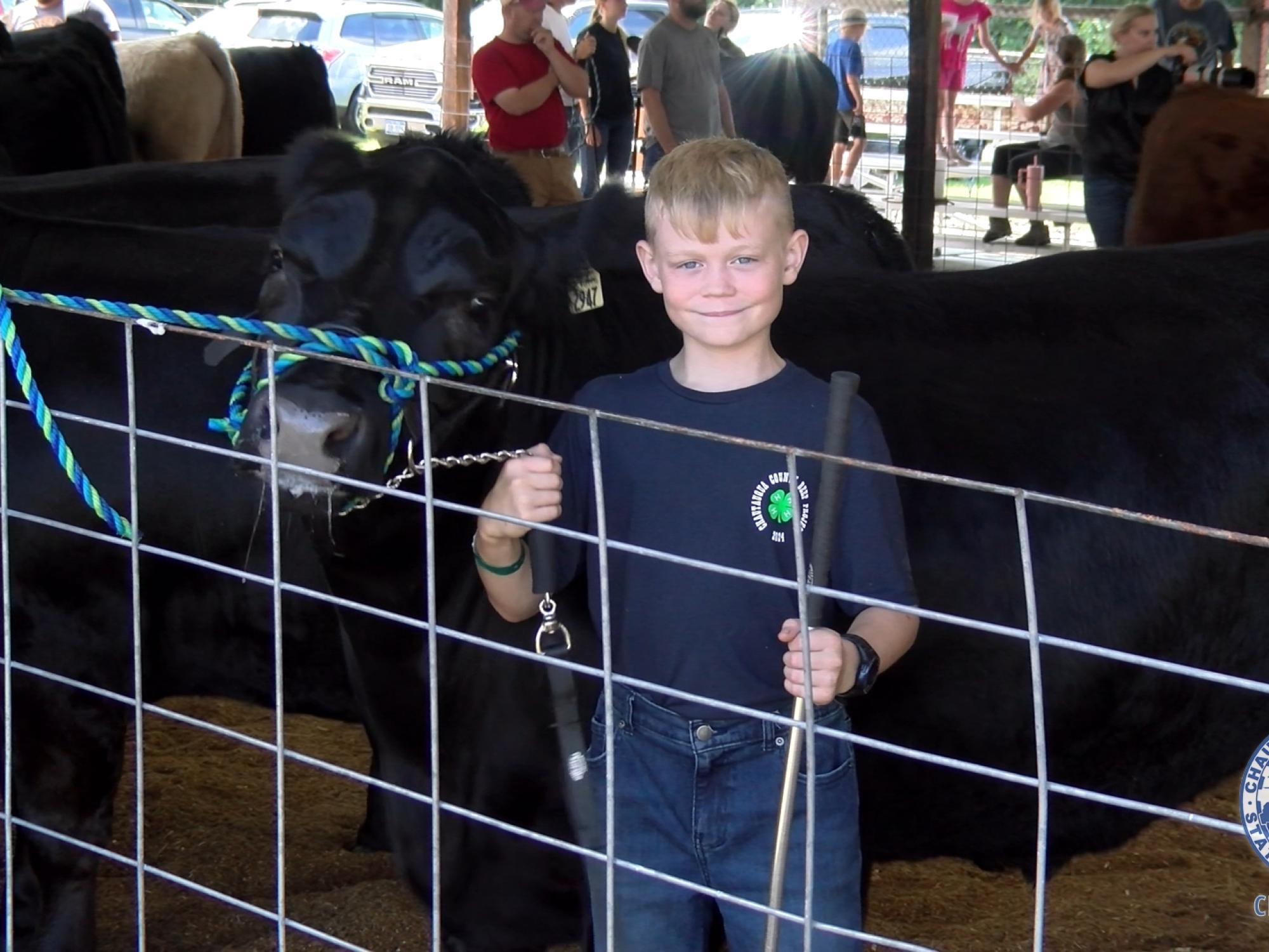 VIDEO: County Executive Wendel Tours 4-H Program at Chautauqua County Fair