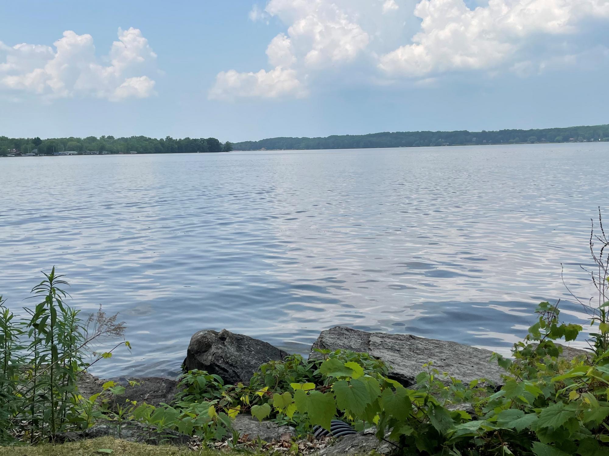 (Chautauqua Lake, facing North from Bemus Point, New York. Image by Justin Gould / Media Information Officer).