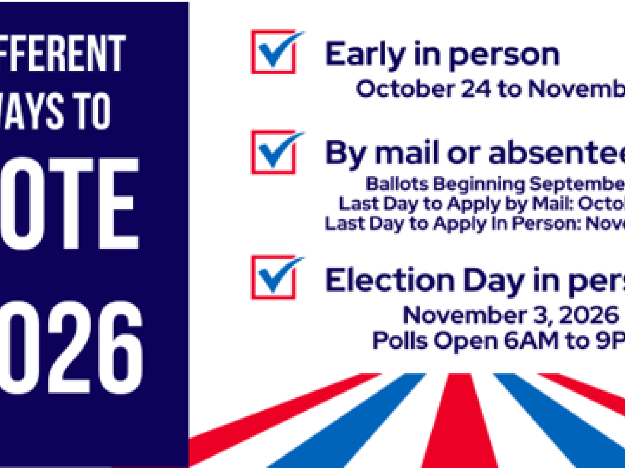 November Voting Logo