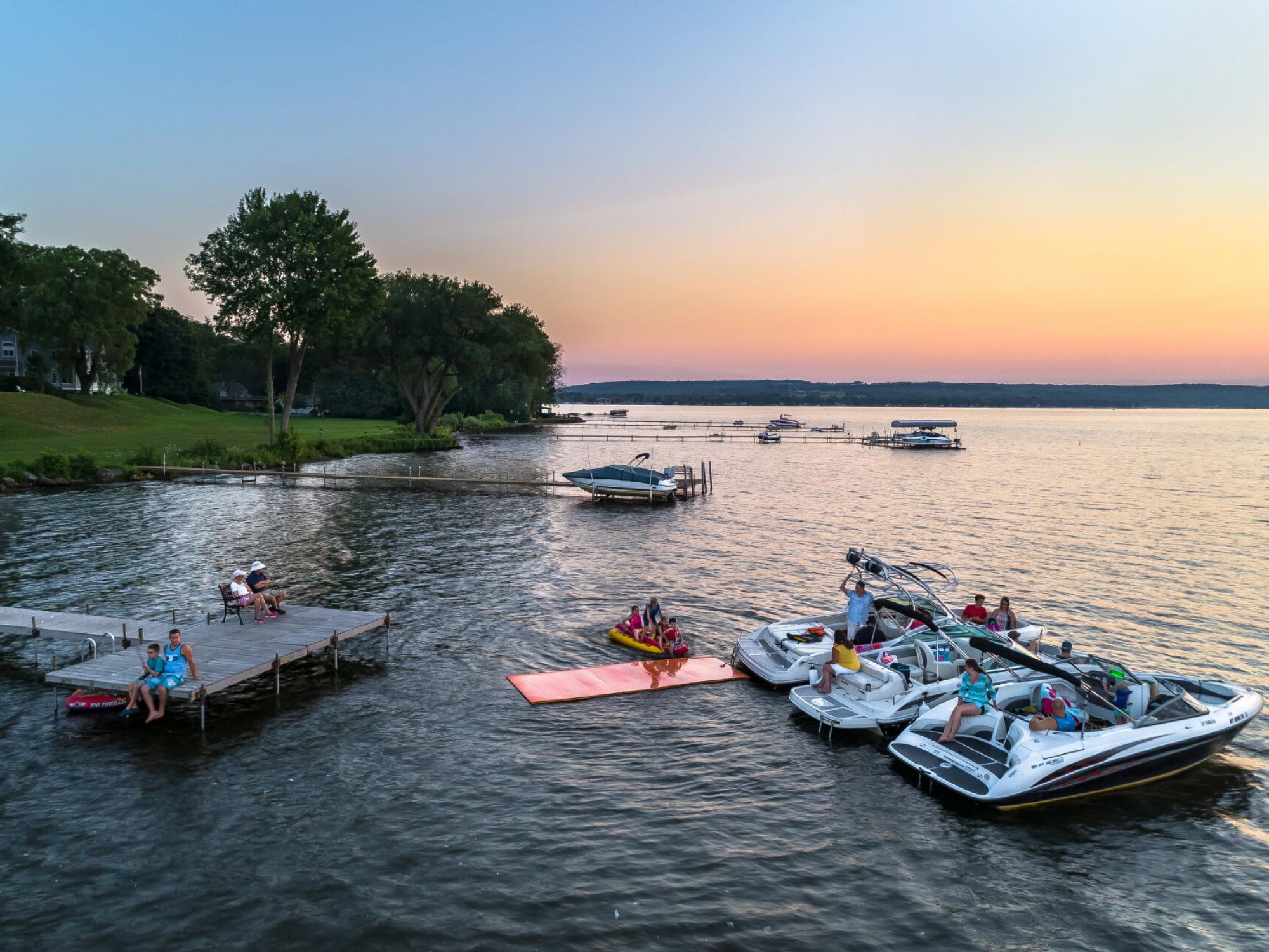 Banner image of Chautauqua Lake on a beautiful day
