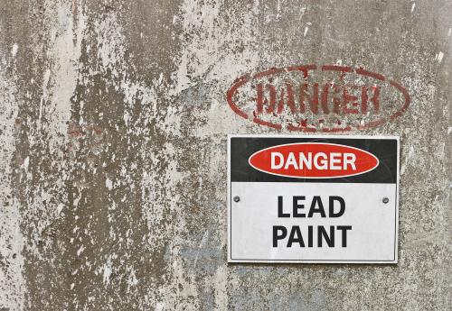 Lead Paint Hazard Sign